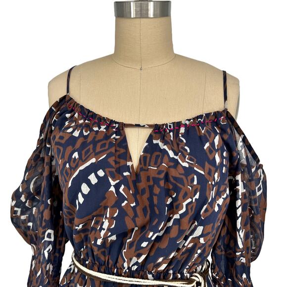 Anthropologie Vanessa Virginia Convivial Midi Dress size 2 - Picture 8 of 15